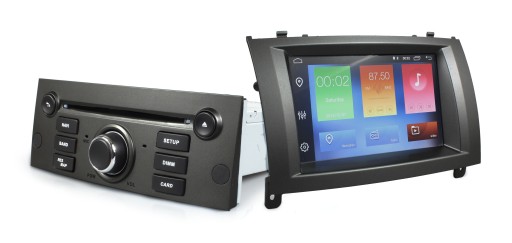 РАДИО НАВИГАЦИЯ ПЕЖО 407 2004-2011 АНДРОИД