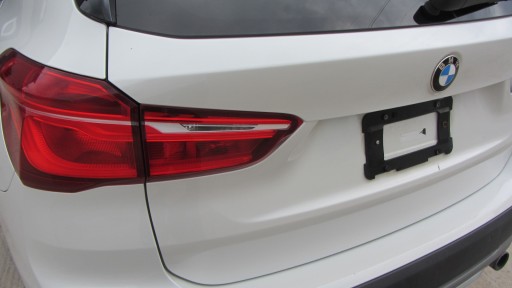 BMW X1 F48 rear cover MINERAL WEISS A96 PERLA trunk door boot 7350826