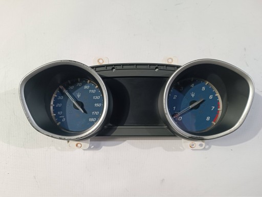 dials predkosciomierz wskaznik dials Maserati Ghibli SQ4 3.0 2013