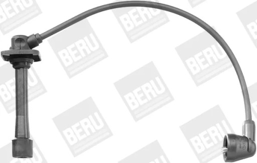 Комплект кабелей mazda 626 1.8-2.0 16v 9 zef1252 комплект кабелей beru