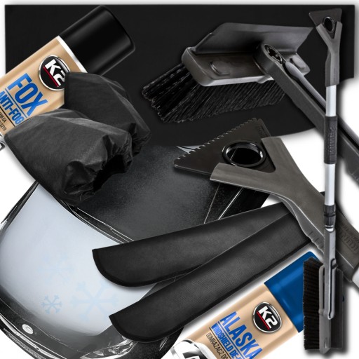 ПРОТИВОМЕРОЗНЫЙ КОВрик, КРЫШКА ЗЕРКАЛА, СТЕКЛООЧИСТИТЕЛИ KUNGS STAR IS K2 FOX ALASKA