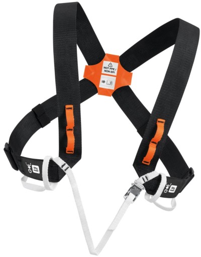 Petzl Explo Chest Harness C027aa00 Black Розмір