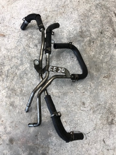 of the hose of the fuel SUBARU LEGACY IV EE20