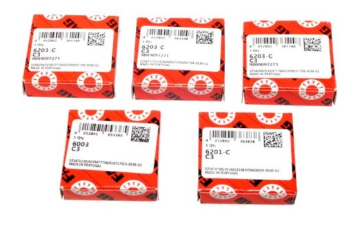 9901 - Подшипники двигателя полный комплект Romet карманный велосипед 2B FAG C3