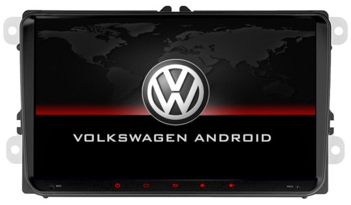 Радио GPS Android USB WIFI VW PASSAT B6 B7 2005-14