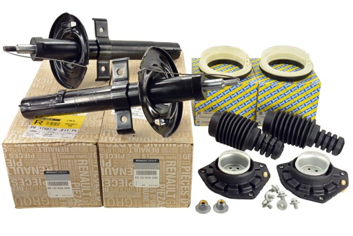 8200934066 KB655.17 - 2X передний амортизатор + подушка SCENIC II оригинал