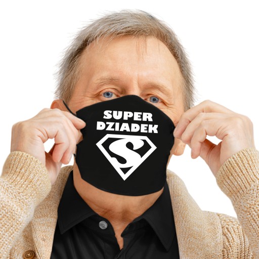 Бавовняна маска чорна 1 шт.