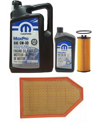 MOPAR 5W30 6L + ФІЛЬТРИ DODGE CHARGER 3.6 11-12