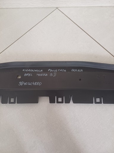 luftansaugkanal untere OPEL MOKKA B II 9840324880