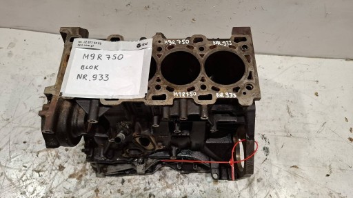 Blok of the engine M9R750 Renault 2.0 DCI