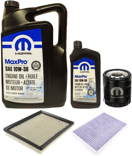 MOPAR 10W30 6L + ФИЛЬТРЫ CHRYSLER 300 3.5 2010 г.