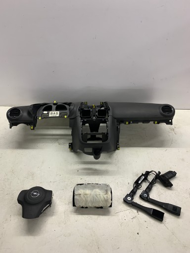 dashboard cockpit console airbags OPEL CORSA D LIFT HB (2011-2014) colour Z157
