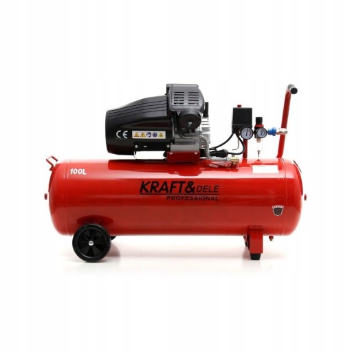 ДВОПОРШНЕВИЙ МАСЛЯНИЙ КОМПРЕСОР 100 Л КОМПРЕСОР З СЕПАРАТОРОМ