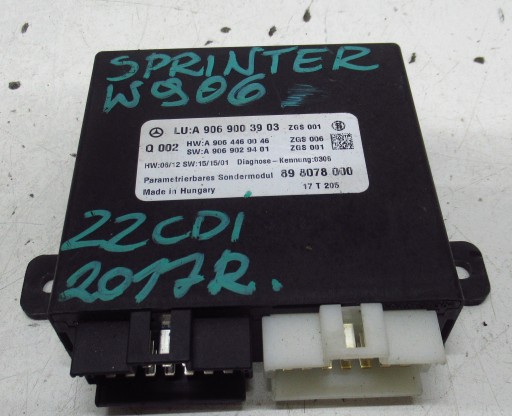 SPRINTER 906 module of a lock central A9069003903