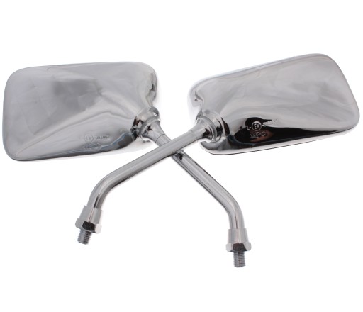 5645646354512 - Зеркала заднего вида CHOPPER HONDA Shadow Овальный металл хром M10