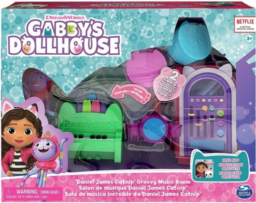  Gabby's Dollhouse, Groovy Music Room with Daniel James