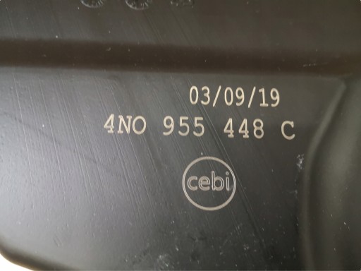 AUDI A8 4N D5 washer fluid tank 4N0955448C