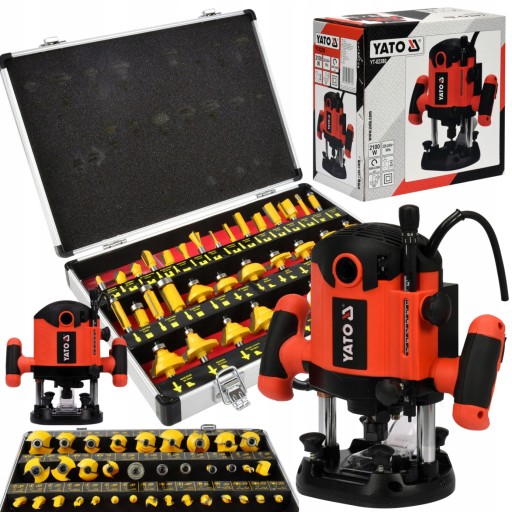 ФРЕЗЕРНИЙ ВЕРСТАТ ДЛЯ ДЕРЕВА YATO 8 12MM 2100W