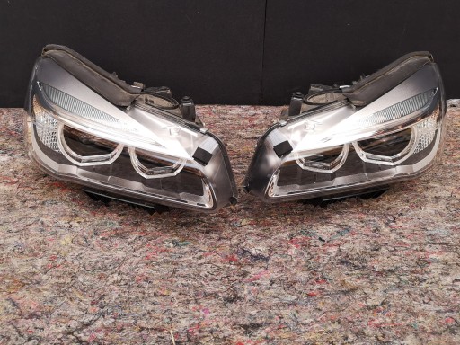 7472214 7472213 - BMW F45 F46 ПЕРЕДНІ ЛІХТАРІ ПОВНОСВІТЛОДІОДНІ ЛІВИЙ ПРАВИЙ КОМПЛЕКТ