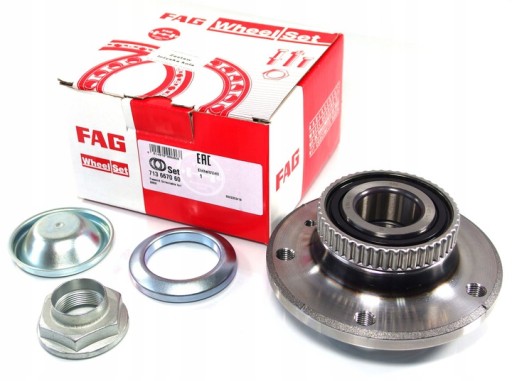 713 6670 - Fag підшипник ступиці переднього колеса bmw 3 z3 z4 e36 e46