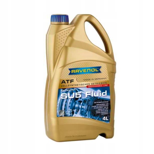 Трансмісійна олива RAVENOL ATF SU5 FLUID 4L