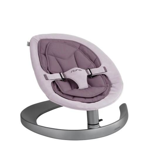 Баунсер Nuna Leaf Curv Grape 0+ рожевий