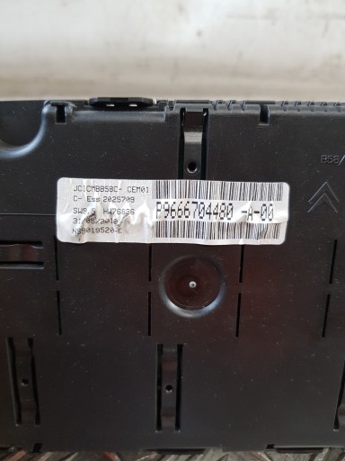dials P9666704480 CITROEN C4 and PICASSO 1.6B 10R- EUROPA