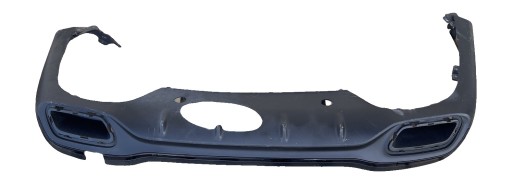 MERCEDES C-KLASA V W206 2021- AMG DYFUZOR SPOILER der Stoßstange heck A2068854503