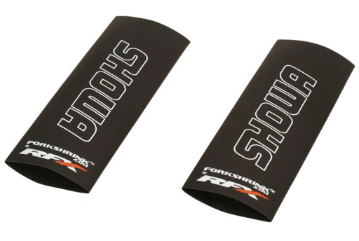 10100 55WH - Кришка амортизатора RFX Showa logo Universal 85cc