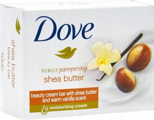 Мило Dove Shea Butter масло ши, ваніль 100 мл 100 гр