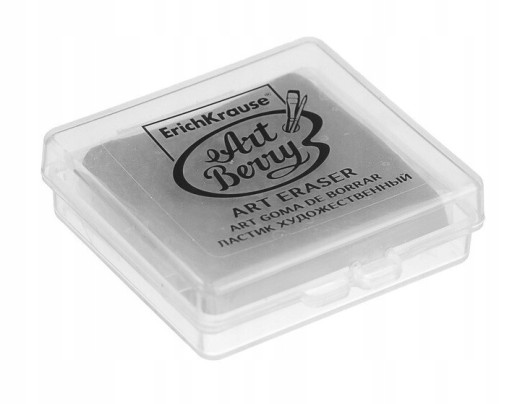 Гумка ErichKrause біла 1 шт.