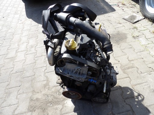Renault Clio III 1,5 dci - 86 km engine complete K9KT766