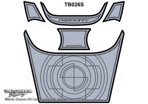 TANKPAD MOTOGRAFIX BMW R1200 RT 2005 - 2013