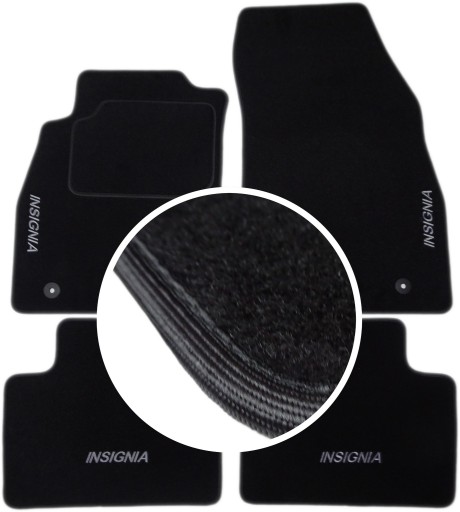 OPEL INSIGNIA a 08-13R килимки CLASSIC + вишивка CH4