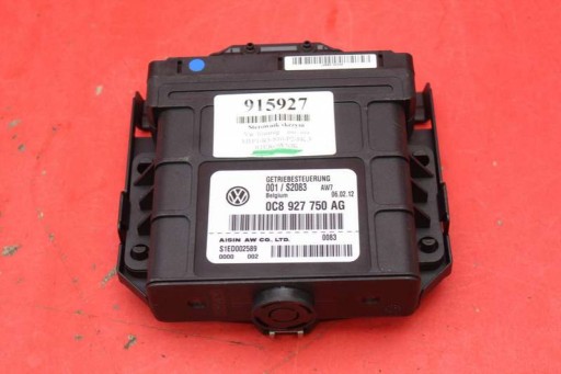control unit gearboxes 0C8927750AG VW TOUAREG 2 II 7P 3.0 TDI 245 KM 4MOTION