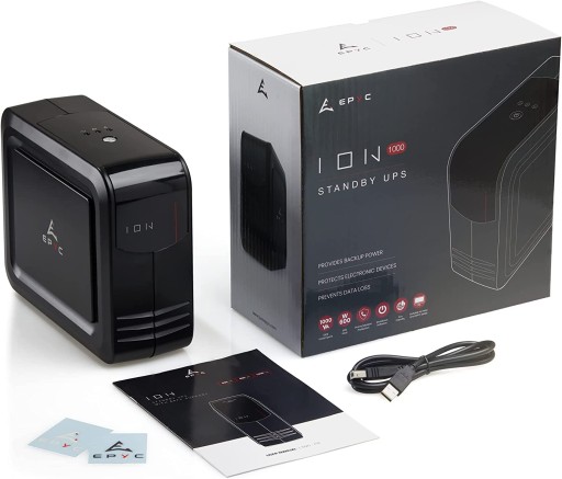 Ибп epyc ion для пк, mac, блок питания pfc 1000 ва/600 вт