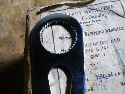 22 - ŻAK, RYS, MOSQUITO 230, PEGAZ BRAKE LEVER НОВИЙ ОРИГІН.