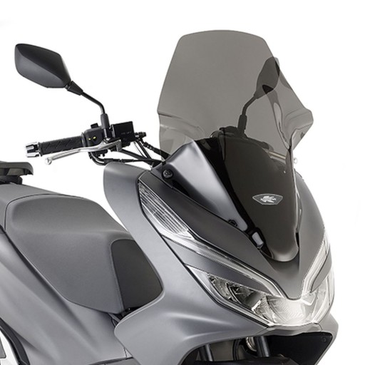 1129DK - КАППА ЛОБОВОЕ СТЕКЛО HONDA PCX 125 2018-2019 ТОНИРОВАННОЕ