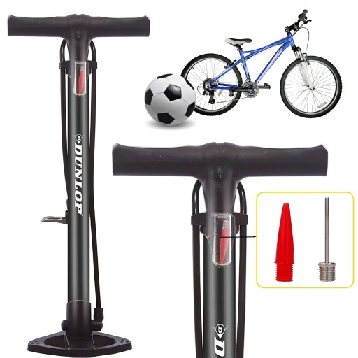 Ножний насос Opengarden велосипедний насос чорний