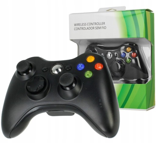 Bezdrôtová podložka pre konzolu Microsoft Xbox 360 čierna