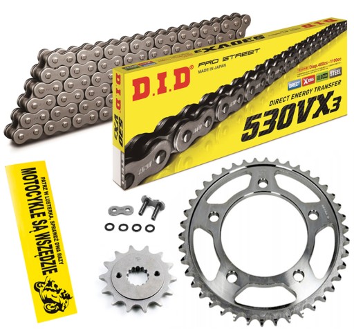 DID530VX3-110 JTF513.17 - Комплект привода DID SUZUKI GSX-R 1000 01-06 K1 K6