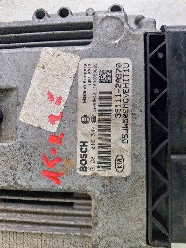 KIA HYUNDAI computer Centralina Motore 2081019544 BOSCH 39111-2A970