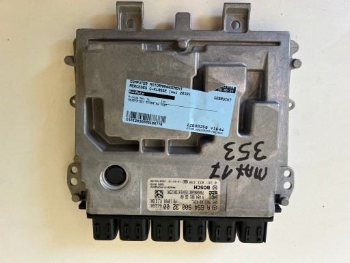 MERCEDES C KLASA 1.6 CDI A6549003200 0281033490 A6549012600 computer ECU