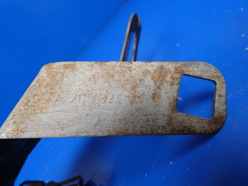 MERCEDES C class W205 holder bracket covers below engine bumper front