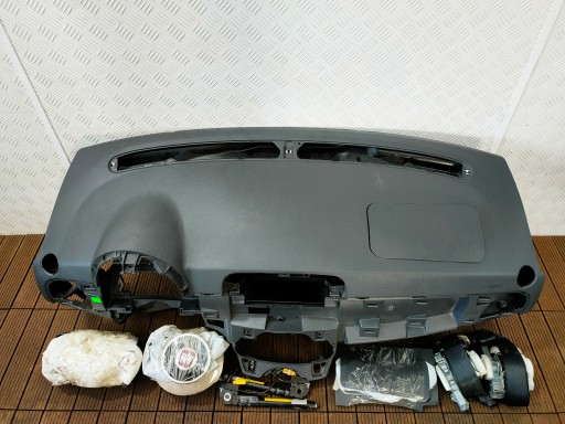 FIAT 500 07-14 dashboard instrument panel airbag airbags tension belts KPL DO REGENERACJI EU
