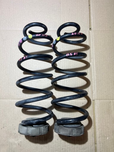 AUDI A5 8T 3D 2.7 TDI springs spring right left springing of the rear rear part