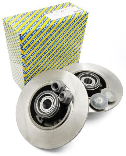 KF155.110U - SNR ЗАДНИЕ ТОРМОЗНЫЕ ДИСКИ RENAULT MEGANE III 260 ММ