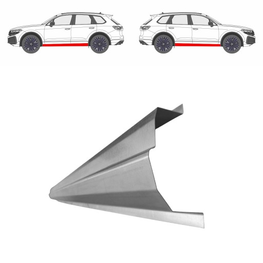 Autobig-15170 - Ремонт порогів LE=PR MERCEDES C W203 00-07 L=R