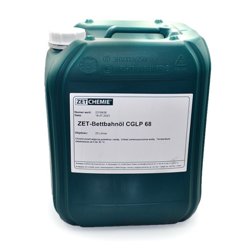 ZET BETTBAHNOL CGLP 68 МАСЛО ДЛЯ НАПРАВЛЯЮЧИХ