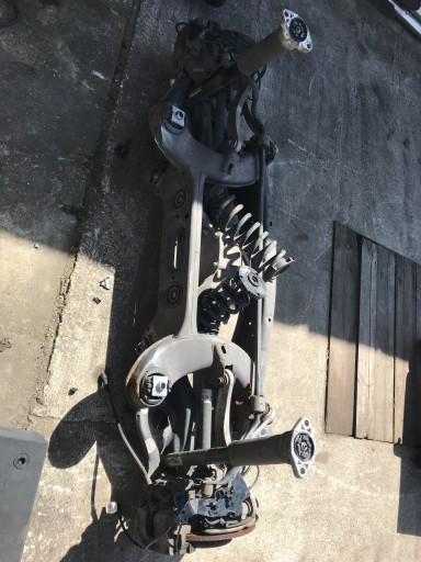 Задня підвіска візка mercedes w205 в комплекті